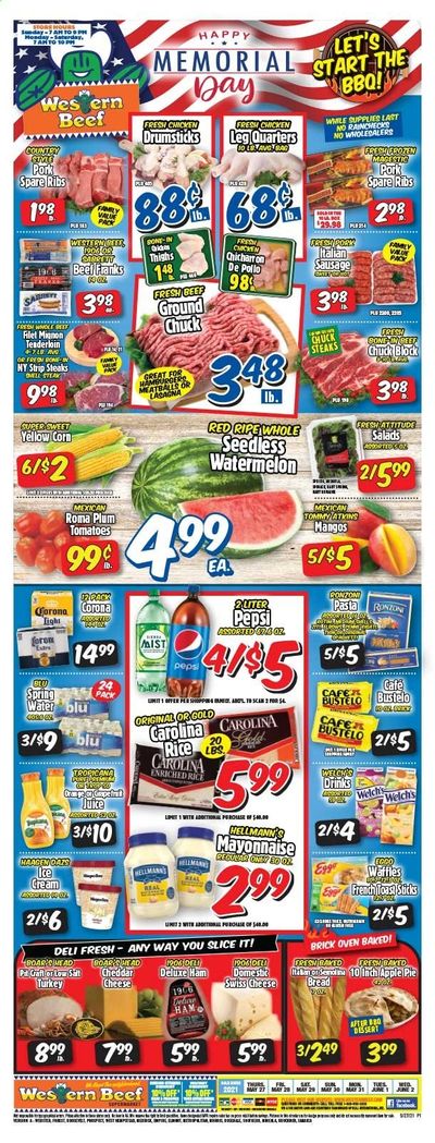 Western Beef (FL, NY) Weekly Ad Flyer May 27 to June 2