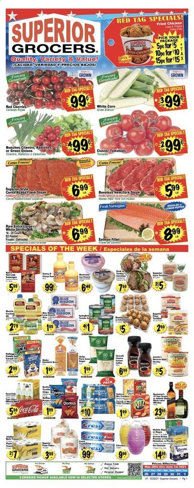 Superior Grocers (CA) Weekly Ad Flyer May 26 to June 1
