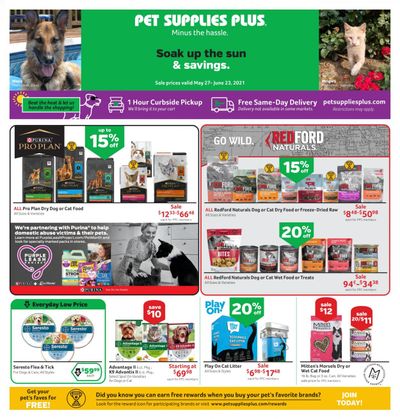 Pet Supplies Plus Weekly Ad Flyer May 27 to June 23