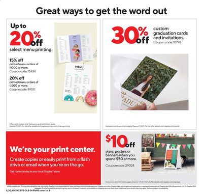 Staples Weekly Ad Flyer May 30 to June 5