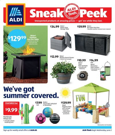 ALDI Weekly Ad Flyer June 2 to June 8