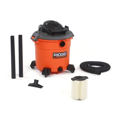 RIDGID 60 L (16 Gal.) 5 Peak HP Wet Dry Vacuum On Sale for $69.00 at Home Depot Canada