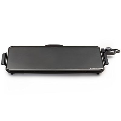 Presto 07072 Slimline Griddle, Black