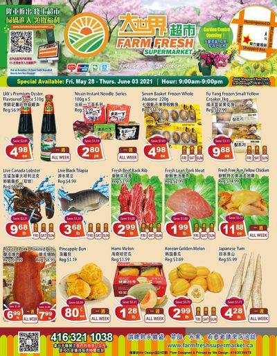 Farm Fresh Supermarket Flyer May 28 to June 3