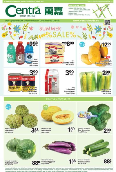 Centra Foods (North York) Flyer May 28 to June 3