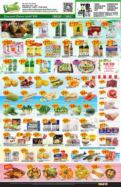 Btrust Supermarket (Mississauga) Flyer May 28 to June 3