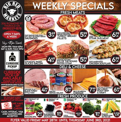 Big Red Markets Flyer May 28 to June 3