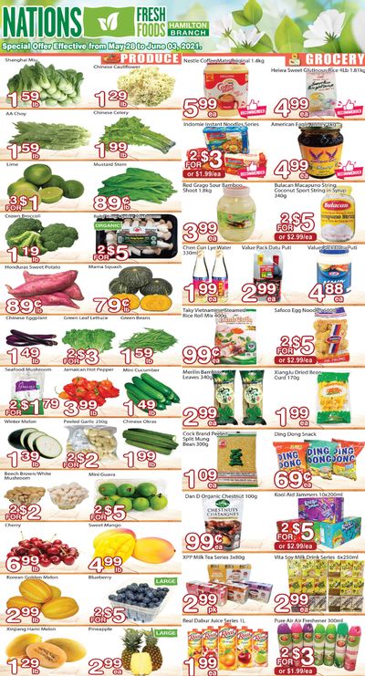 Nations Fresh Foods (Hamilton) Flyer May 28 to June 3