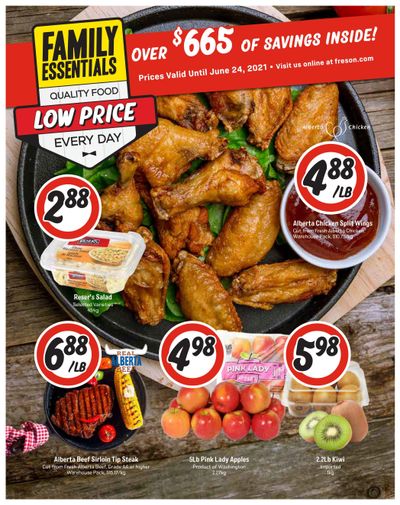 Freson Bros. Family Essentials Flyer May 28 to June 24
