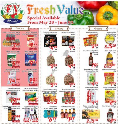 Fresh Value Flyer May 28 to June 3