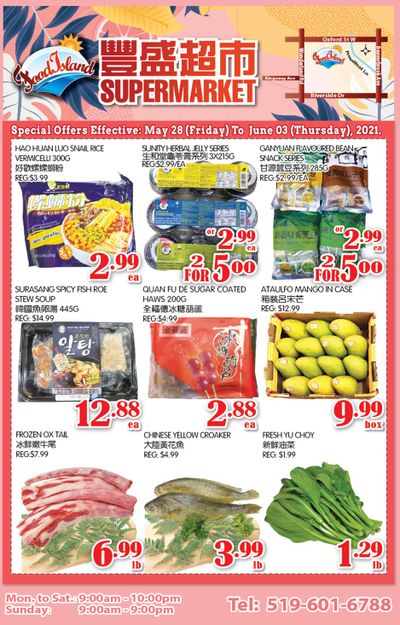 Food Island Supermarket Flyer May 28 to June 3