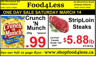 Food 4 Less Flyer March 13 to 19