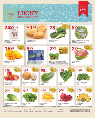 Lucky Supermarket (Edmonton) Flyer May 28 to June 3