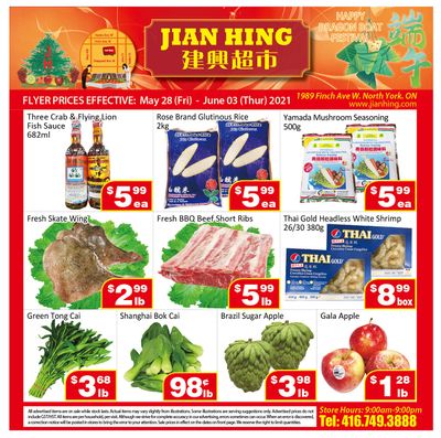 Jian Hing Supermarket (North York) Flyer May 28 to June 3