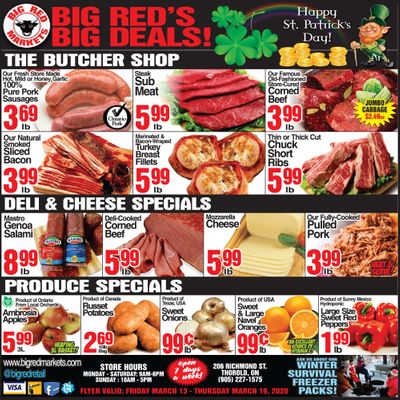 Big Red Markets Flyer March 13 to 19