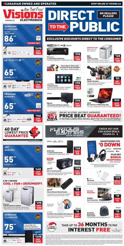 Visions Electronics Flyer May 28 to June 3