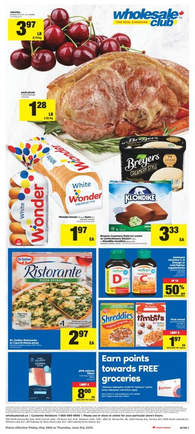 Real Canadian Wholesale Club Flyer May 28 to June 3
