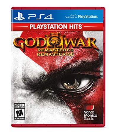 God Of War III Remastered - PlayStation Hits - PlayStation 4 $9.95 (Reg $19.99)