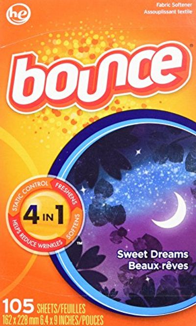 Bounce Fabric Softener Dryer Sheets, Sweet Dreams, 105 Count $5.24 (Reg $6.55)