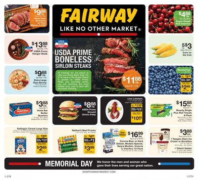 Fairway Market (CT, NJ, NY) Weekly Ad Flyer May 28 to June 3