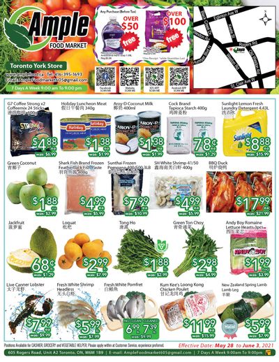 Ample Food Market (North York) Flyer May 28 to June 3