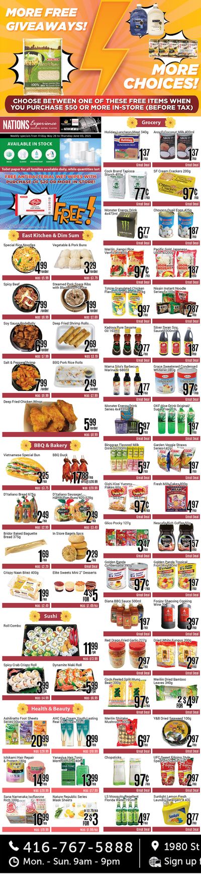 Nations Fresh Foods (Toronto) Flyer May 28 to June 3