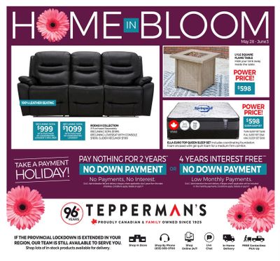 Tepperman's Flyer May 28 to June 3