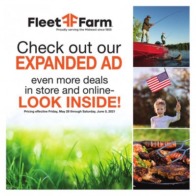 Fleet Farm (IA, MN, ND, WI) Weekly Ad Flyer May 28 to June 5