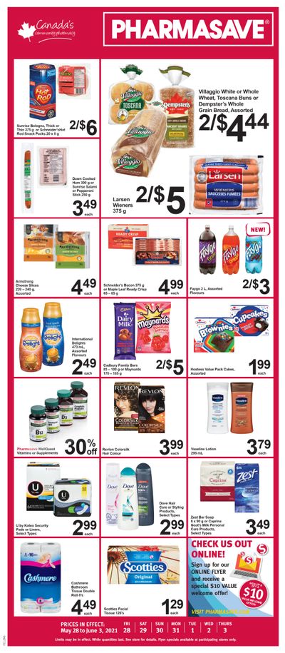 Pharmasave (Atlantic) Flyer May 28 to June 3