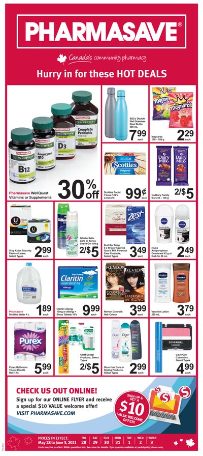 Pharmasave (West) Flyer May 28 to June 3