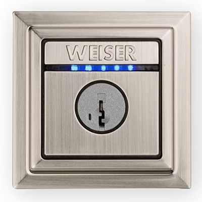 Weiser Kevo Contemporary Electronic Smart Lock, Satin Nickel