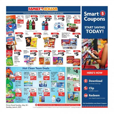Family Dollar Weekly Ad Flyer May 30 to June 6