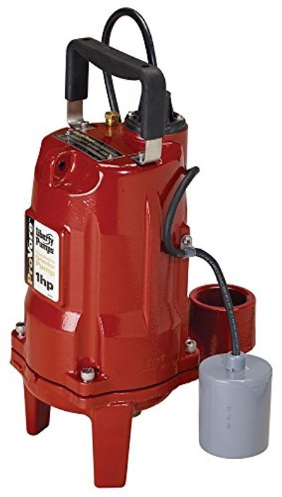 Liberty Pumps PRG101A ProVore PRG Series Automatic Residential Grinder Pump, 1 HP, 115-volt, red $1139.81 (Reg $1246.07)
