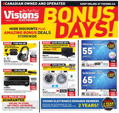 Visions Electronics Flyer March 13 to 19