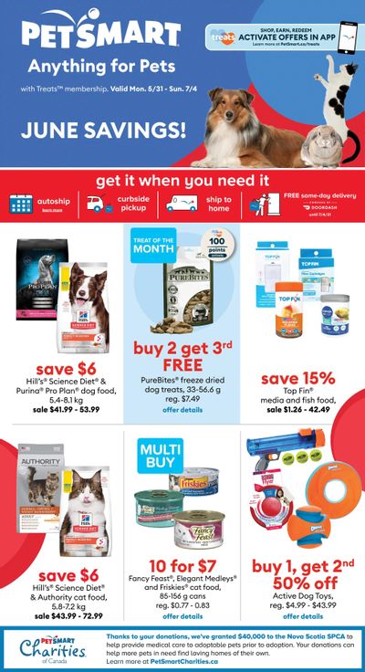 PetSmart Flyer May 31 to July 4