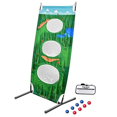 GoSports BattleChip Vertical Challenge Backyard Golf Cornhole Game, Fun New Cornhole Chipping Game for All Abilities $59.24 (Reg $79.72)