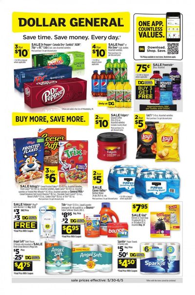 Dollar General Weekly Ad Flyer May 30 to June 5
