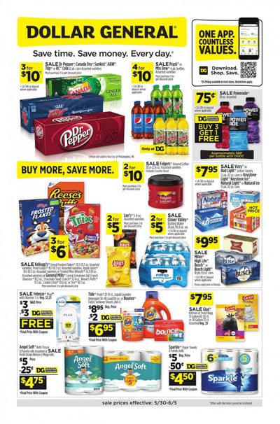 Dollar General (FL) Weekly Ad Flyer May 30 to June 5