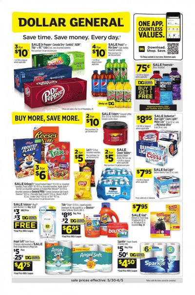 Dollar General (AL) Weekly Ad Flyer May 30 to June 5