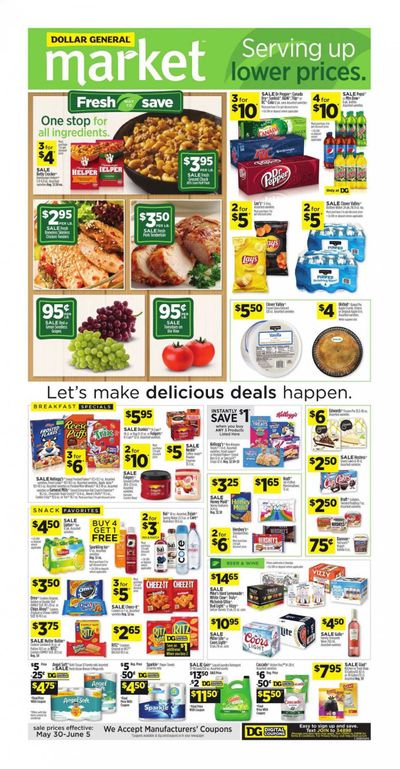 Dollar General (GA) Weekly Ad Flyer May 30 to June 5