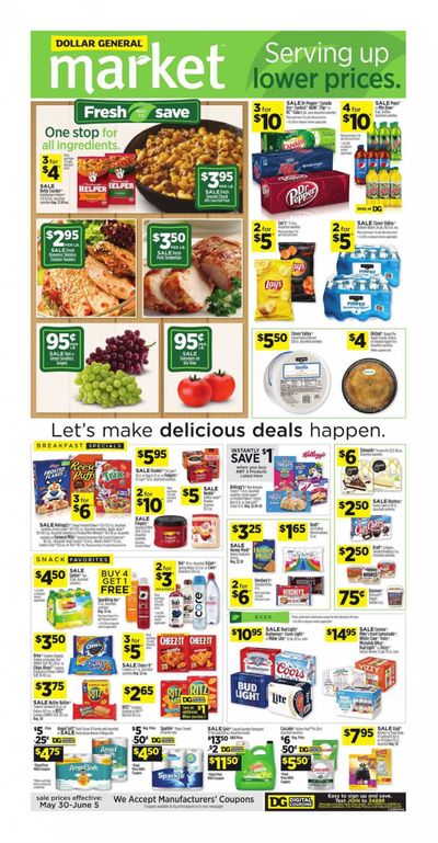 Dollar General (KY) Weekly Ad Flyer May 30 to June 5