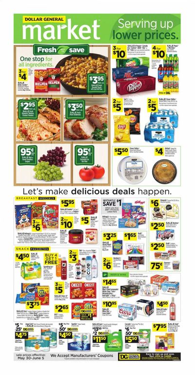 Dollar General (GA) Weekly Ad Flyer May 30 to June 5