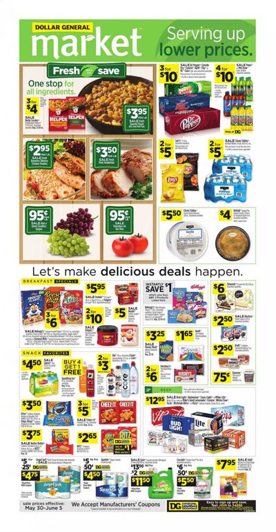 Dollar General (MS) Weekly Ad Flyer May 30 to June 5