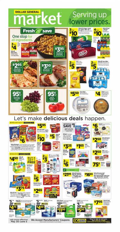 Dollar General (OK) Weekly Ad Flyer May 30 to June 5