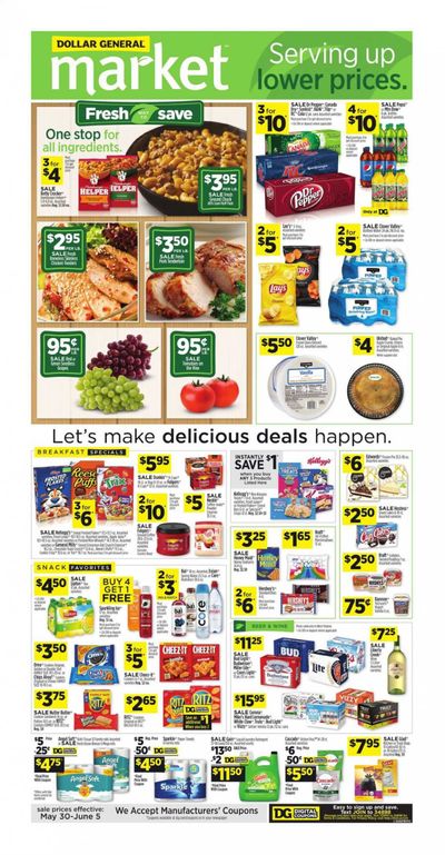 Dollar General (WV) Weekly Ad Flyer May 30 to June 5
