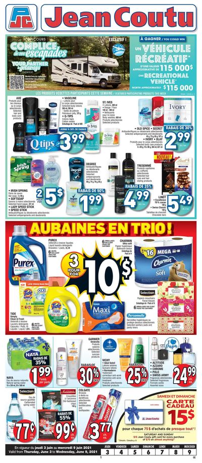 Jean Coutu (QC) Flyer June 3 to 9