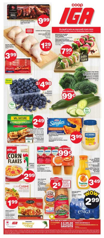 Coop IGA Flyer June 3 to 9