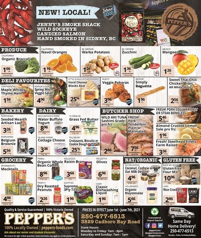 Pepper's Foods Flyer June 1 to 7