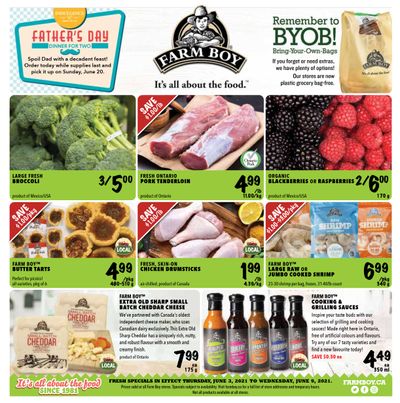 Farm Boy Flyer June 3 to 9