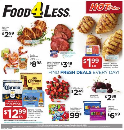 Food 4 Less (IL) Weekly Ad Flyer June 2 to June 8
